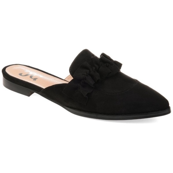 Journee Collection Women Kessie Slip On
Pointed Toe Mules Flats, Black new - Picture 1 of 7